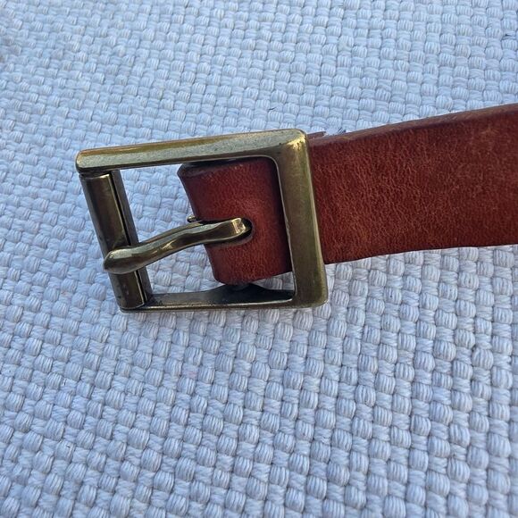 J Crew Skinny Brass Studded Belt - Picture 3 of 8